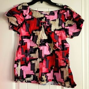 Koi demi scrub top